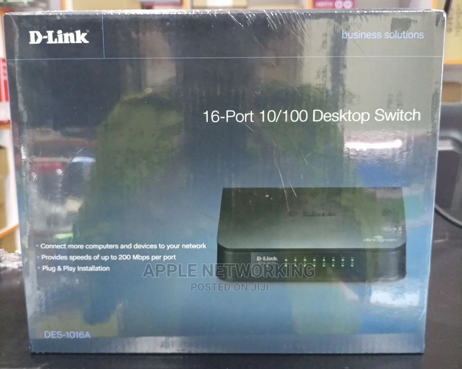 D-Link DES 1016A 16port 10/100 Desktop Switch