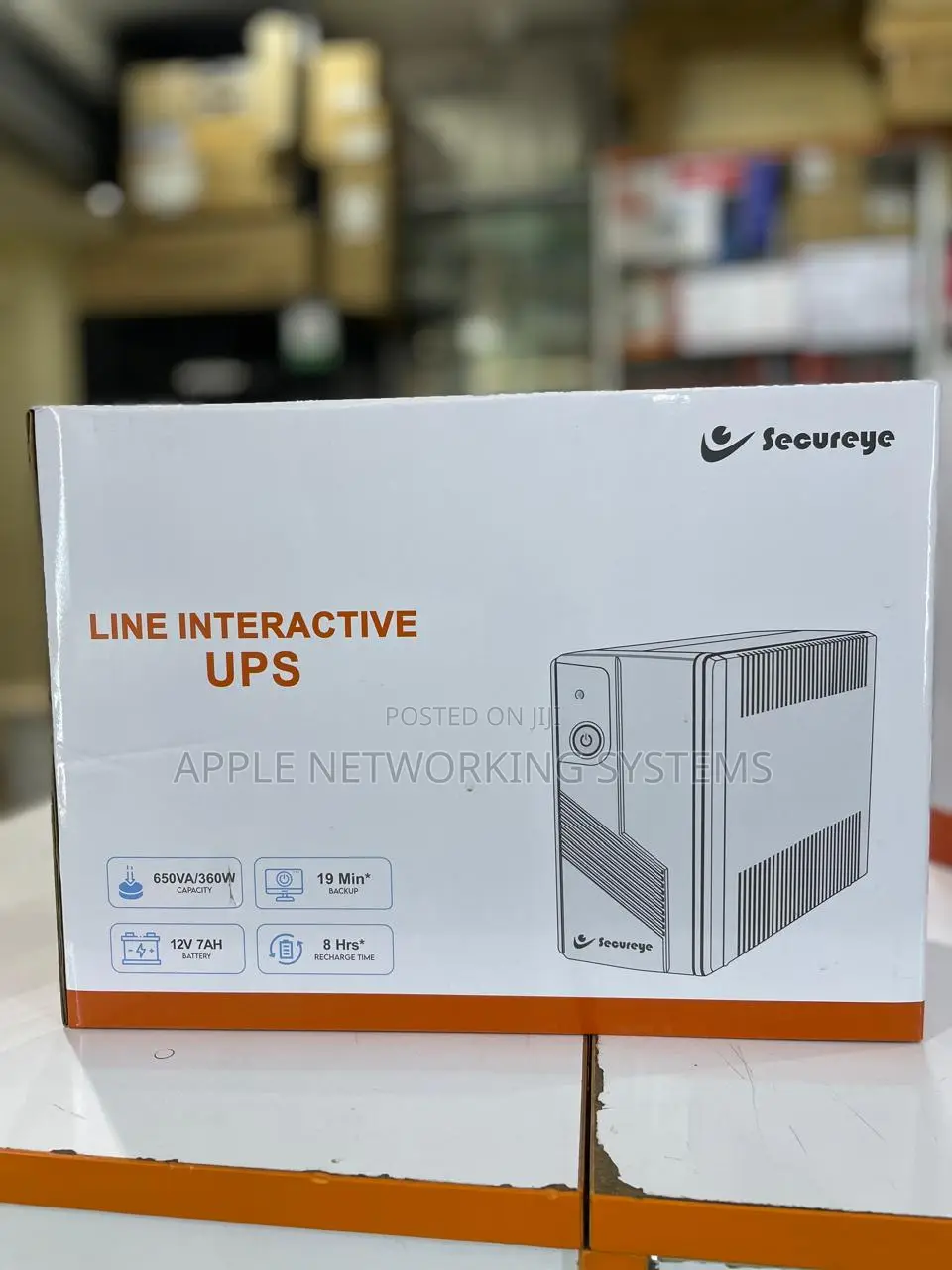 S-U2000uk Secureye Line Interactive UPS 2000va